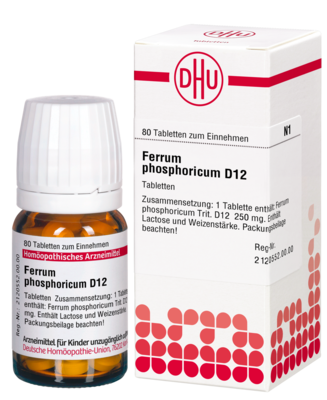 FERRUM PHOSPHORICUM D 12 Tabletten