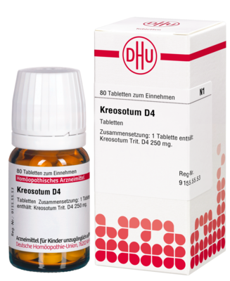 KREOSOTUM D 4 Tabletten