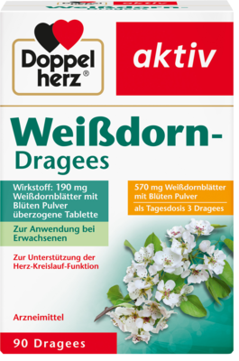 DOPPELHERZ Weißdorn Dragees