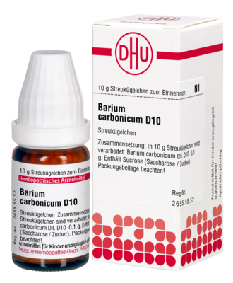 BARIUM CARBONICUM D 10 Globuli