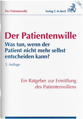 BECK Verlag Der Patientenwille Broschüre