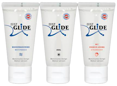 JUST GLIDE med.Gleitgel sortiert