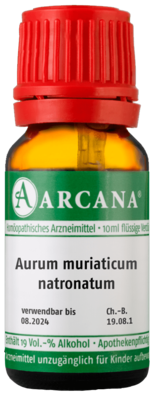 AURUM MURIATICUM NATRONATUM LM 4 Dilution