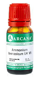 AMMONIUM BENZOICUM LM 6 Dilution