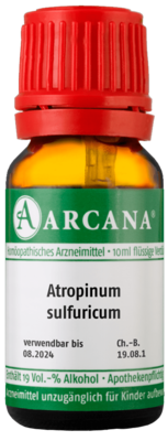 ATROPINUM SULFURICUM LM 23 Dilution