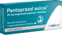 PANTOPRAZOL axicur 20 mg magensaftres.Tabletten