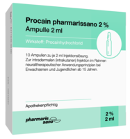 PROCAIN pharmarissano 2% Inj.-Lsg.Ampullen 2 ml